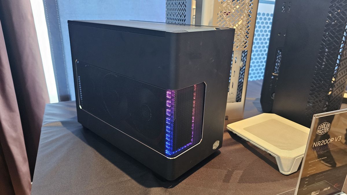 Cooler Master NR200P V3 Mini-ITX case can house an RTX 5090 — $150 chassis features cutout for optimized GPU airflow, and PCIe 5.0 support