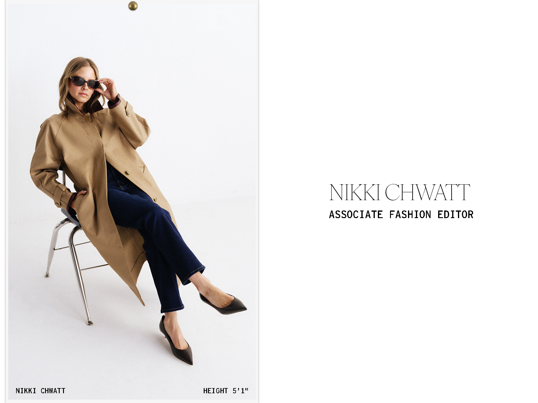 Who What Wear, The Great Try-On, Spring 2026: dark-wash jeans