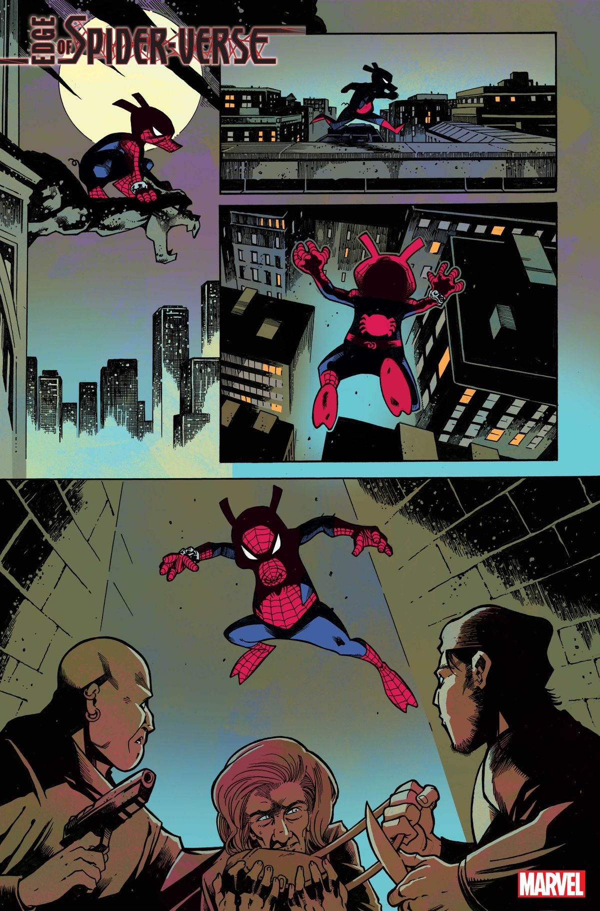 Edge of Spider-Verse #4 art