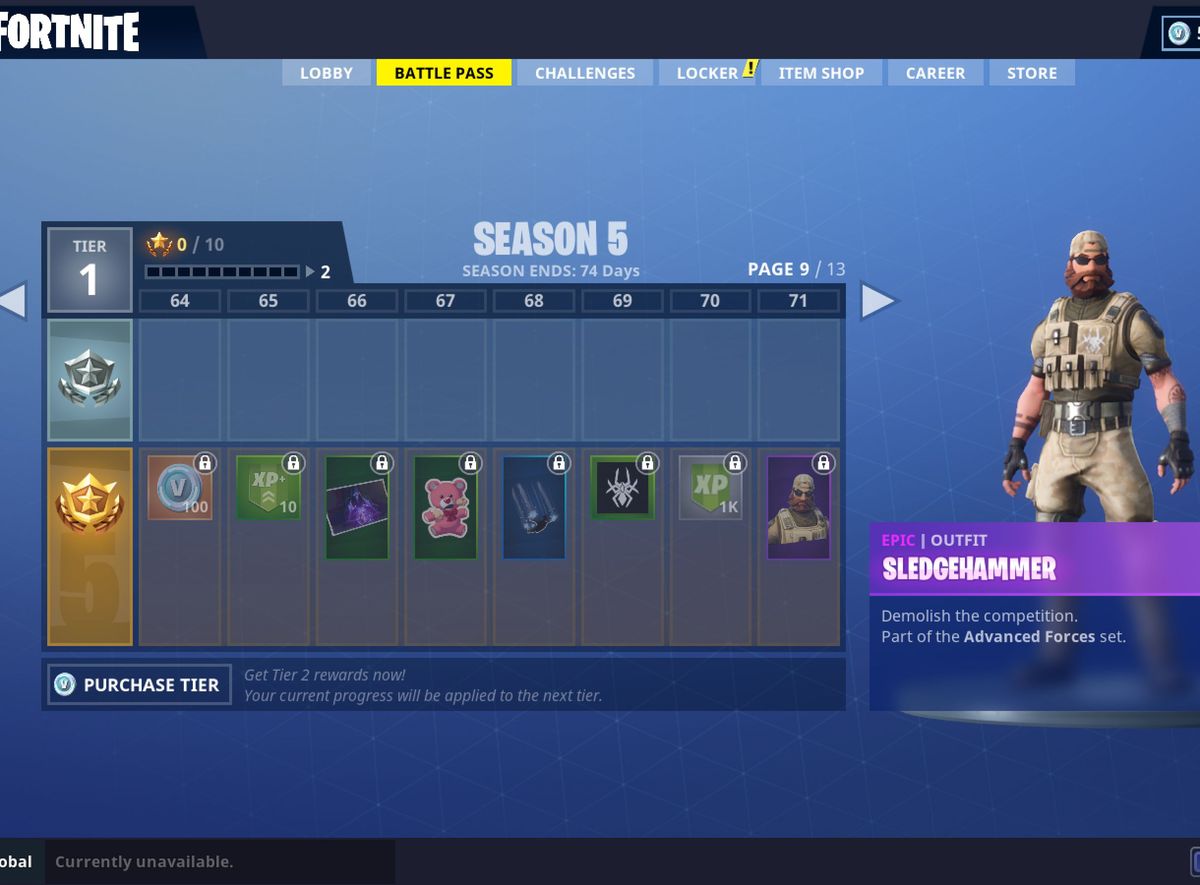Fortnite Season 5 Battle Pass All The New Skins Dances Emotes Toys Sprays Pick Axes And Icons Pc Gamer