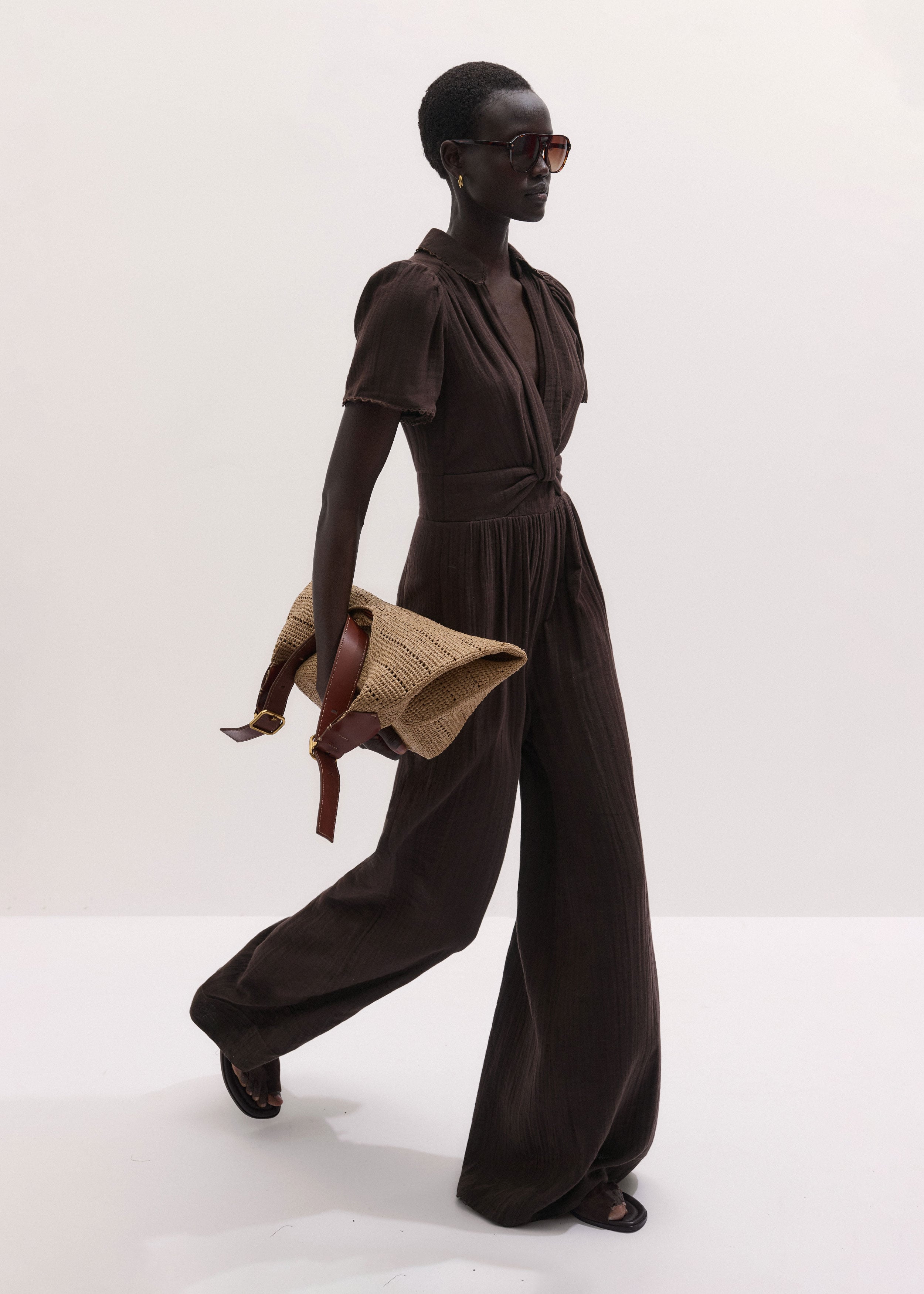 Twist Front Jumpsuit
