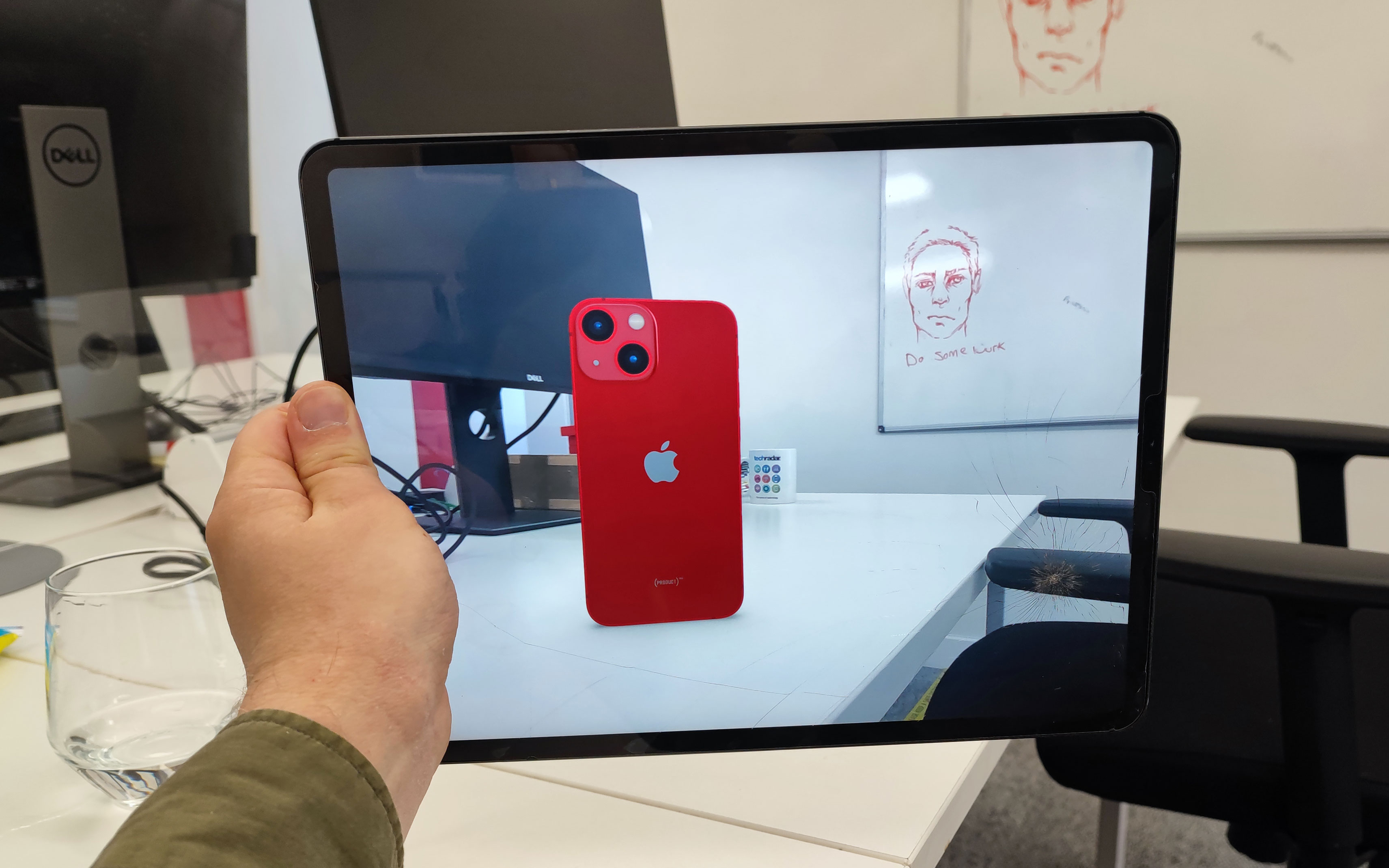iPhone 13 mini in AR