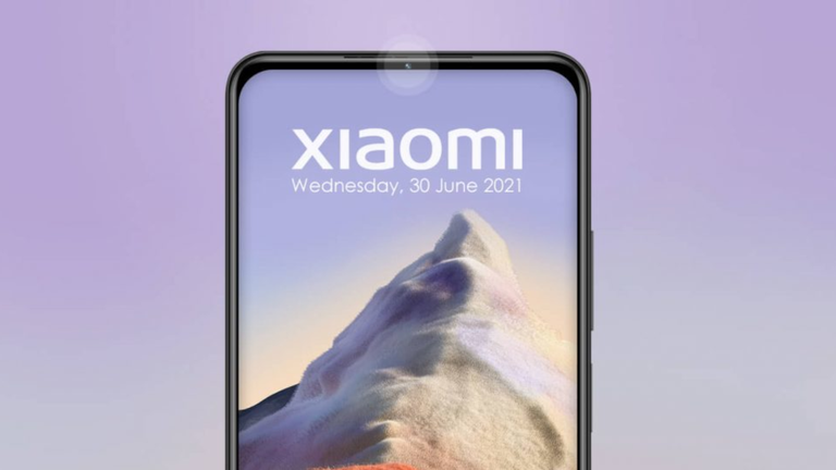 Xiaomi in-bezel under display camera