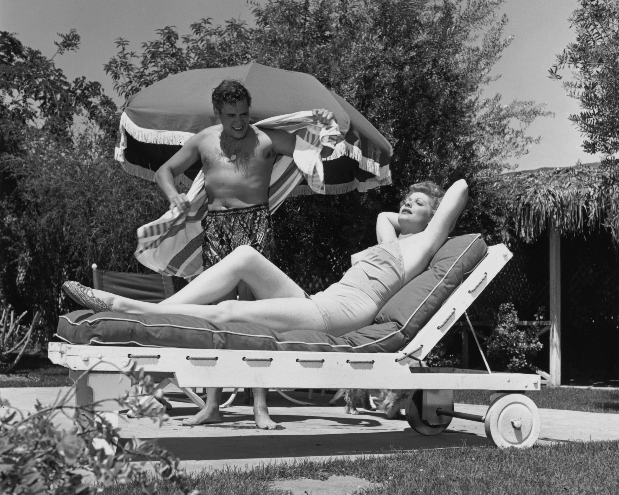 lucille ball and desi arnez at home