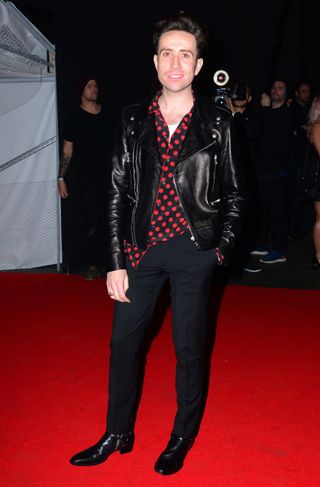 Nick Grimshaw At The Brits, 2015