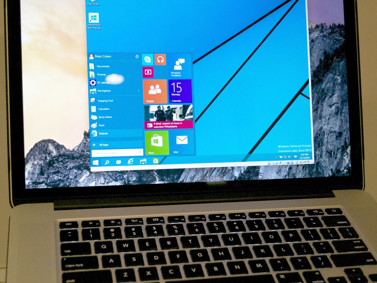 how to download windows onto mac