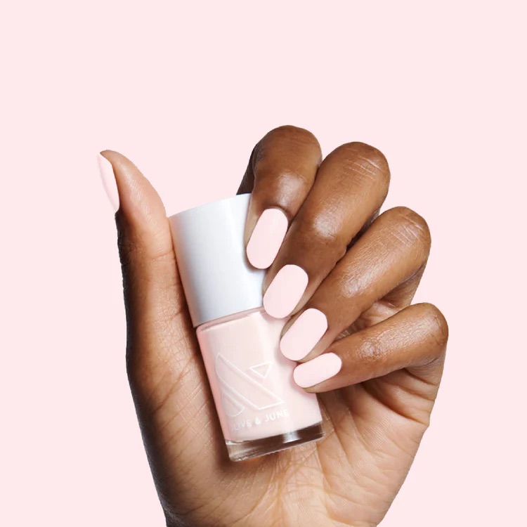 light pink nail polish
