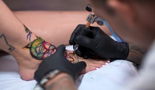 guy working on a tattoo Netflix