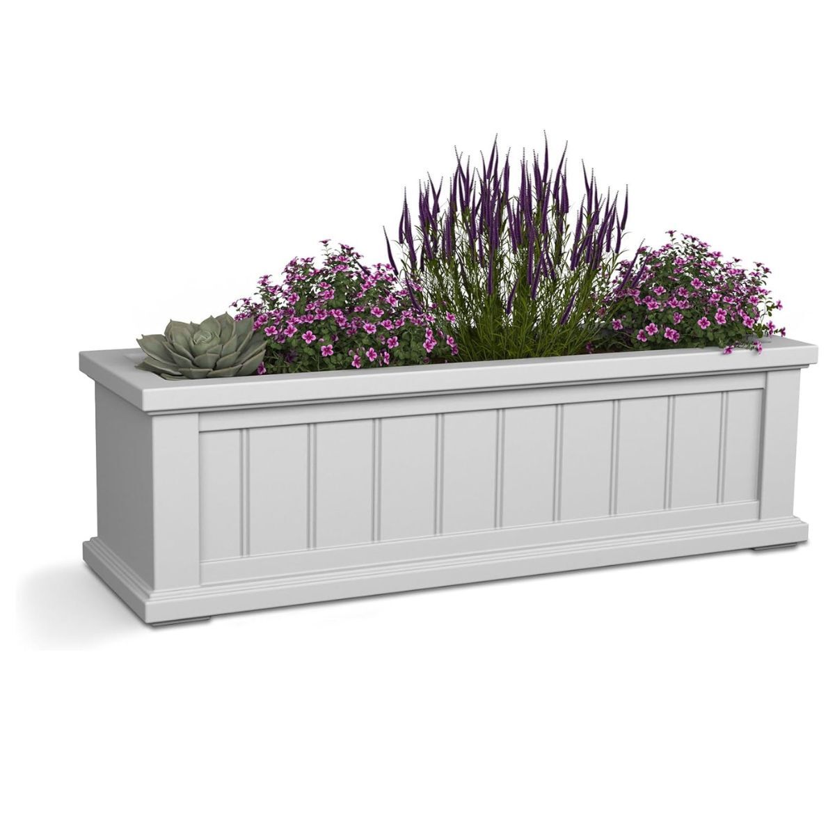Grey window box