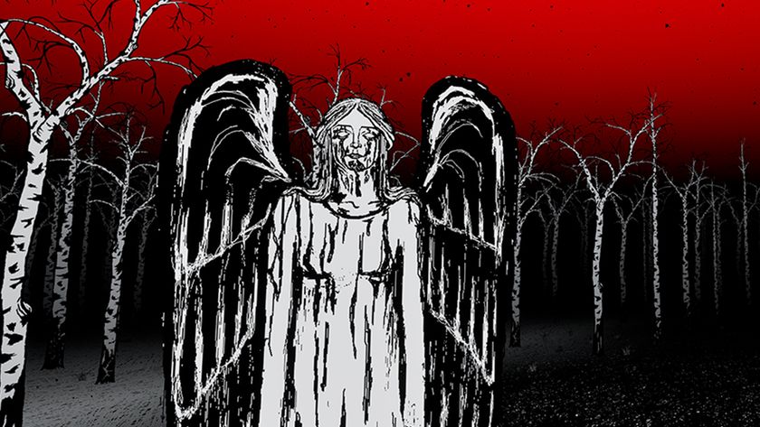 Screenshot from My Paper Forest video game that looks like a hand-drawn sketch