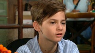 Judah Mackey as Connor at Crimson Lights in The Young and the Restless