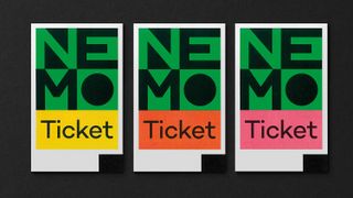 Ambitious design: Studio Dumbar Nemo ticket