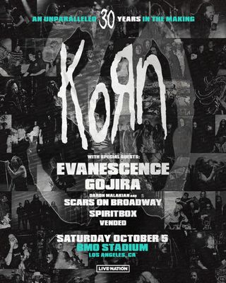 Korn Los Angeles stadium show lineup