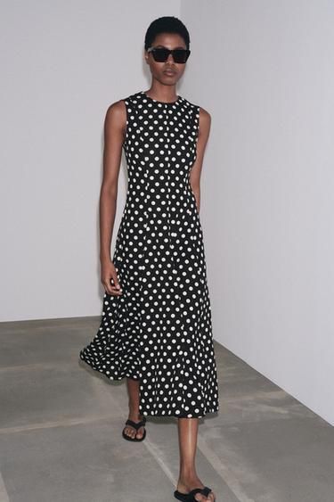 Zw Collection Sleeveless Midi Dress