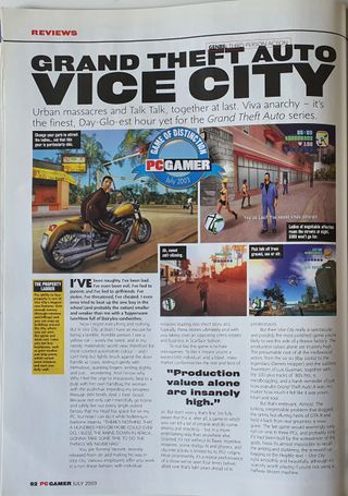 Vice City review, 2003