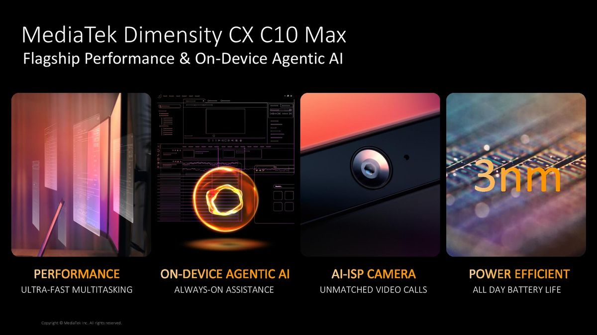 MediaTek представила процессор Dimensity CX C10 Max для новой категории ноутбуков Googlebooks — иллюстрация 6 к материалу