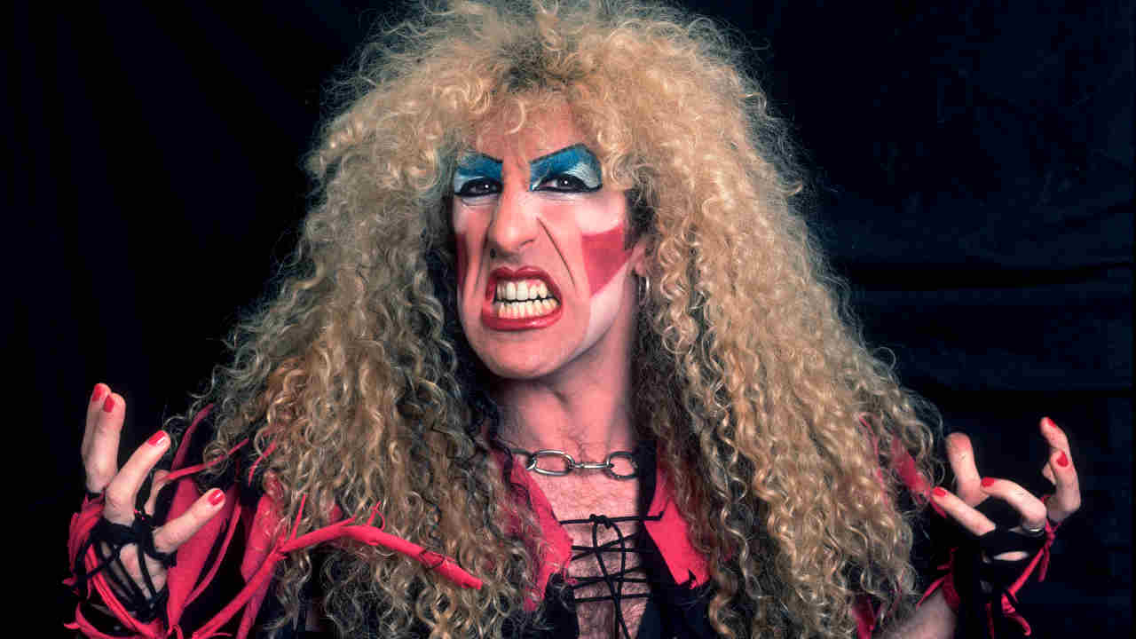 Twisted Sister’s Dee Snider posing for a photograph in 1984