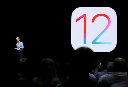 SAN JOSE, CA - JUNE 04:Apple's senior vice president of Software Engineering Craig Federighi speaks during the 2018 Apple Worldwide Developer Conference (WWDC) at the San Jose Convention Cent