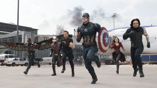 An image from Captain America: Civil War