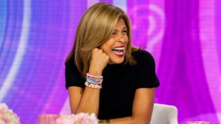 Hoda Kotb laughs during the September 9, 2024, edition of Today with Hoda &amp; Jenna.