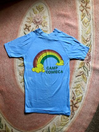 Vintage 1970’s/80’s Rainbow Camp Comeca T-shirt 