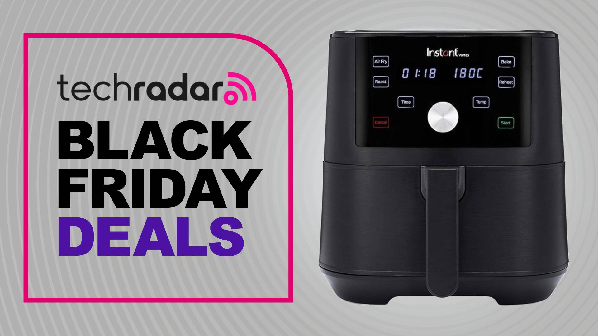 Instant Vortex single drawer air fryer Black Friday deal 