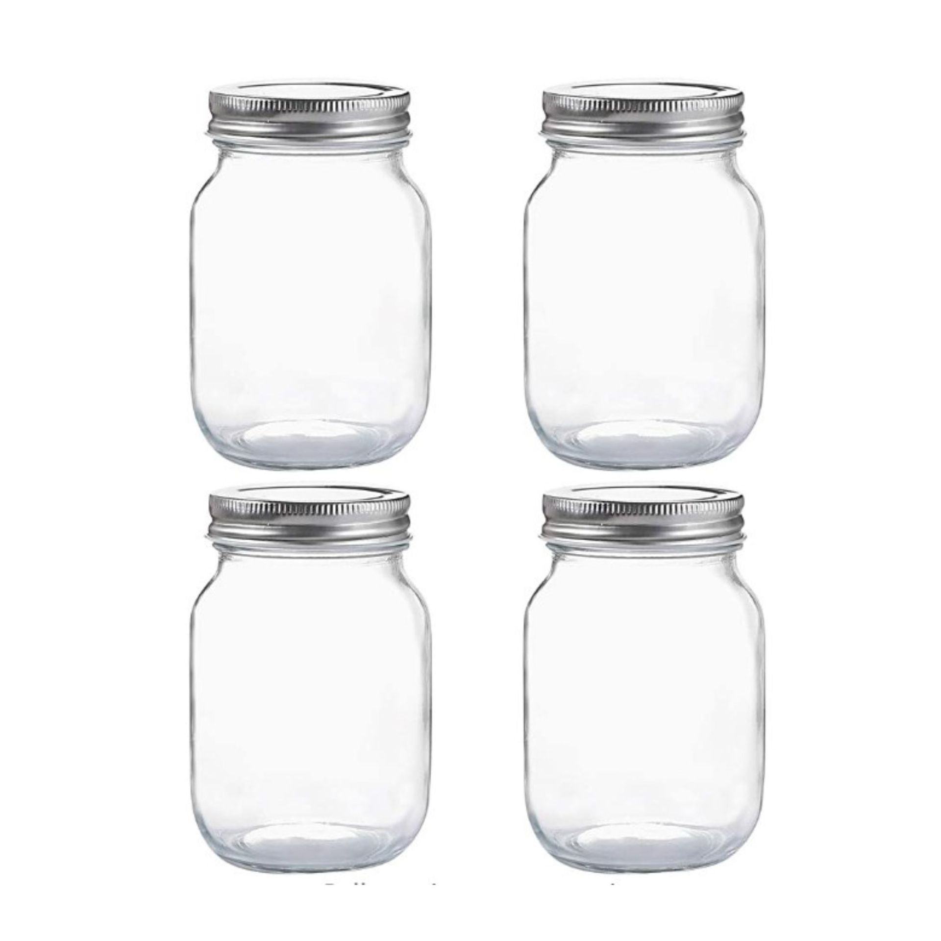 Empat stoples kaca kecil