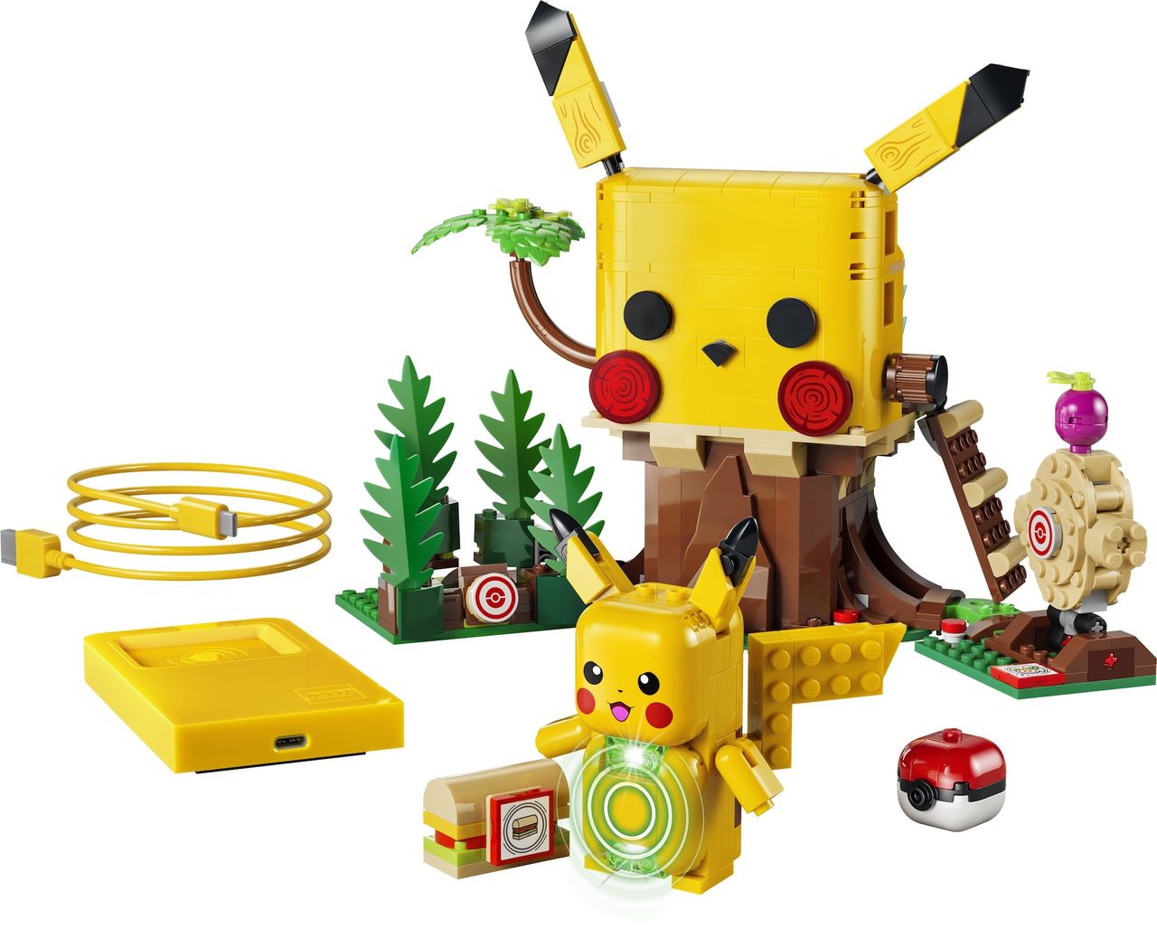LEGO Pok&eacute;mon SMART PLAY Pikachu treehouse set