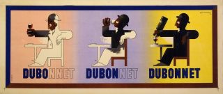 Cassandre's Dubonnet poster was designed to be seen by motorists