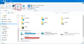 Map Network Drive on File Explorer
