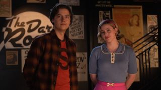 Cole Sprouse and Lili Reinhart in Riverdale series finale