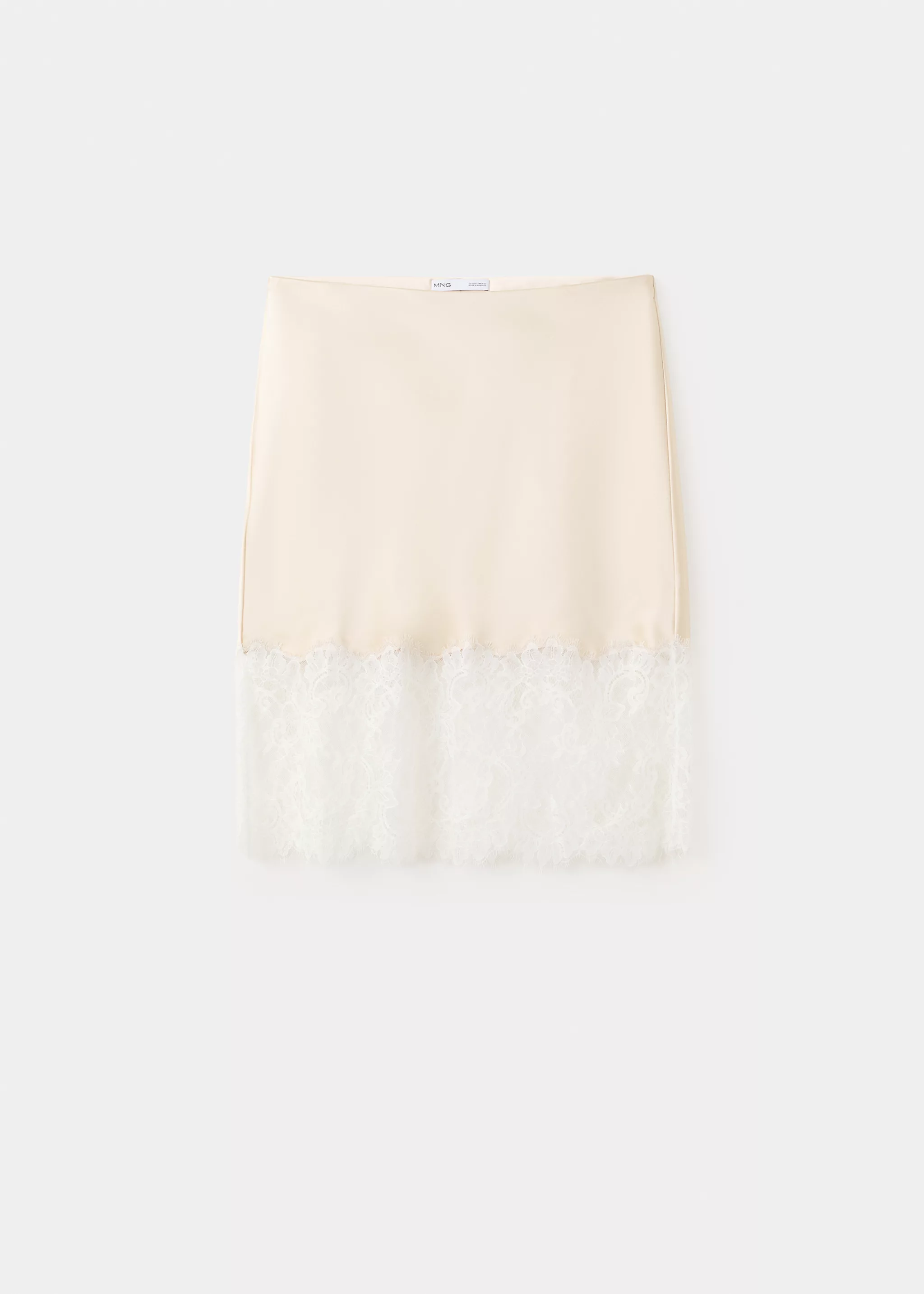 Mango, Lingerie-Style Skirt