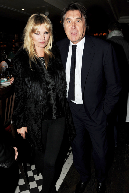 Kate Moss&#039; new fringe: love or hate? - Brian Ferry album launch party, cover, supermodel, new, hair, beauty, look, style, fashion, see, pics, pictures, Marie Claire