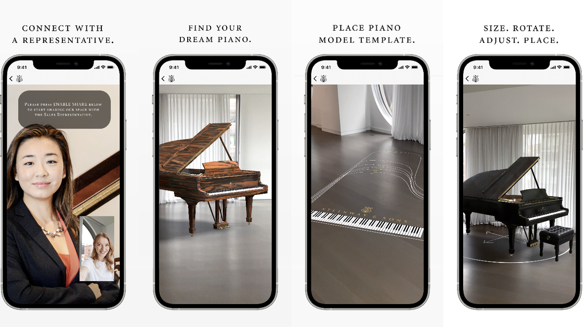 Steinway &amp; Sons Launches Room View App