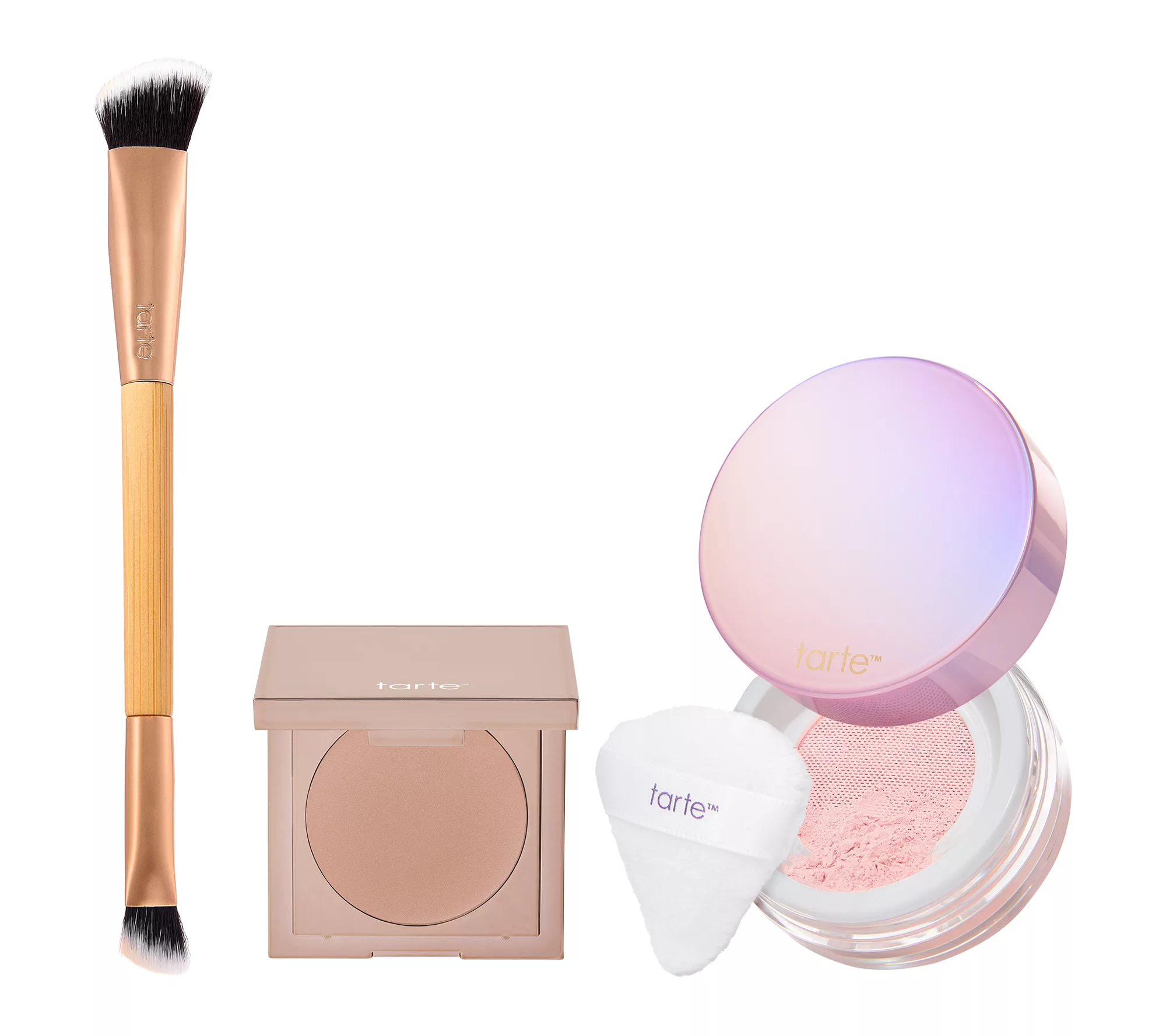 Tarte Cc Undereye Corrector &amp;amp; Creaseless Powder 3 Pc Set