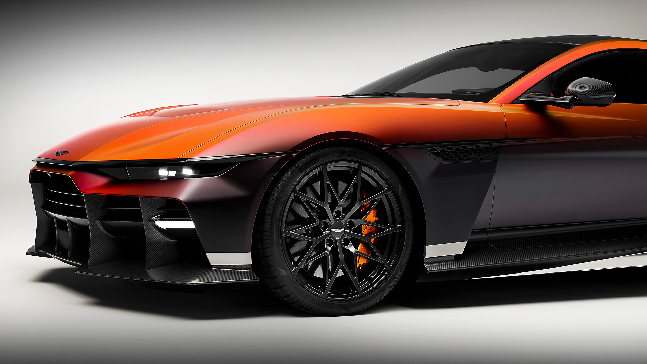 Aston Martin Valen in Satin Andromeda Red