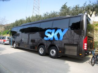 Team Sky bus 2010
