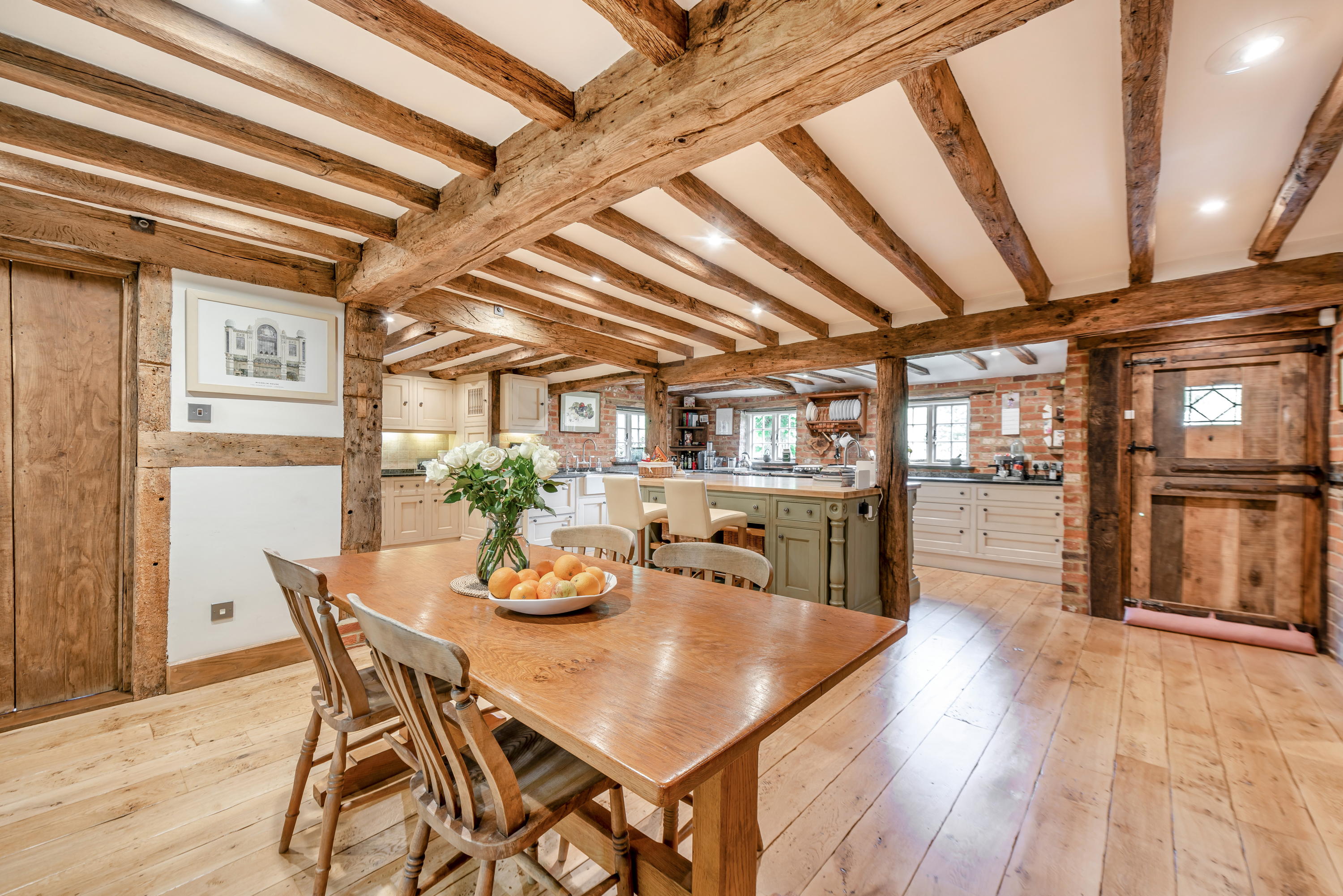 Chestnut Cottage in Sutton Park near Guildford.