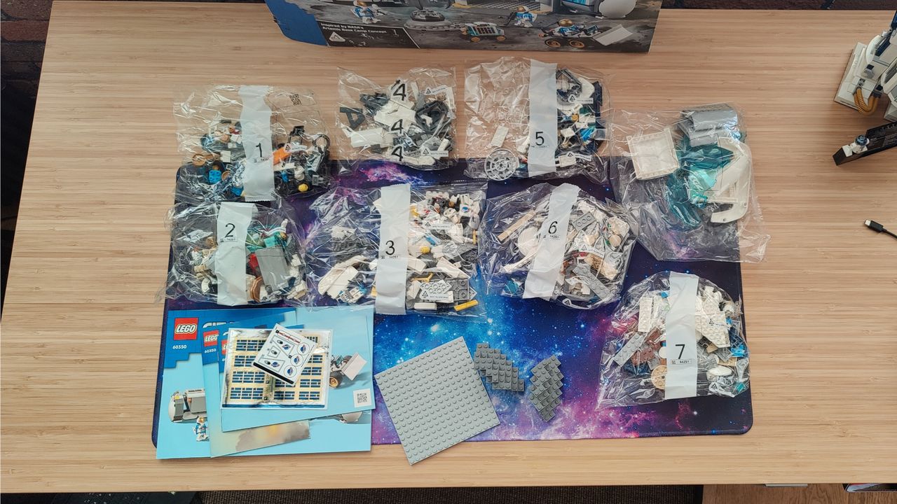Lego Lunar Research Base