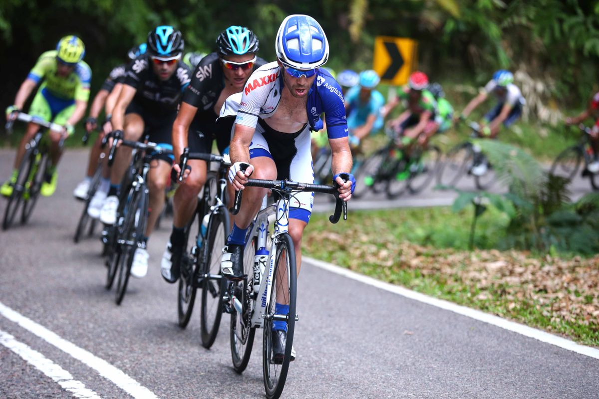 Lucas Euser leads the bunch