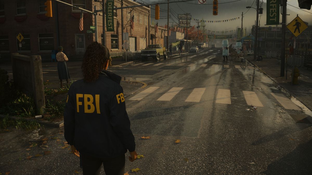 Alan Wake 2 image fidelity comparison screenshots
