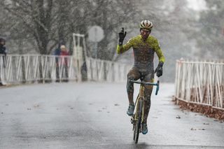 Elite Men - Werner wins in snowy North Carolina