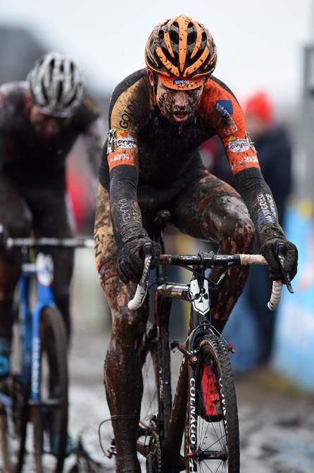 Wout Van Aert at Bpost Bank Trofee Azencross.