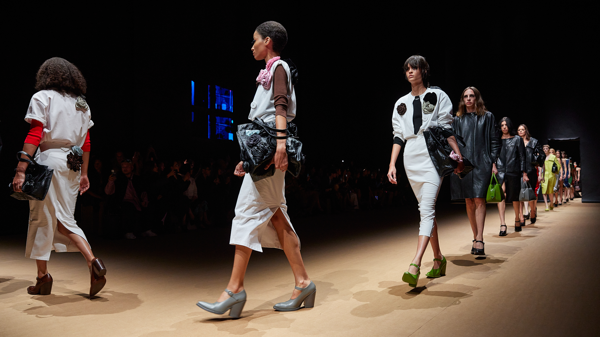 Prada's '90s-Inspired Shoulder Bag Is A Favourite At Fashion Week