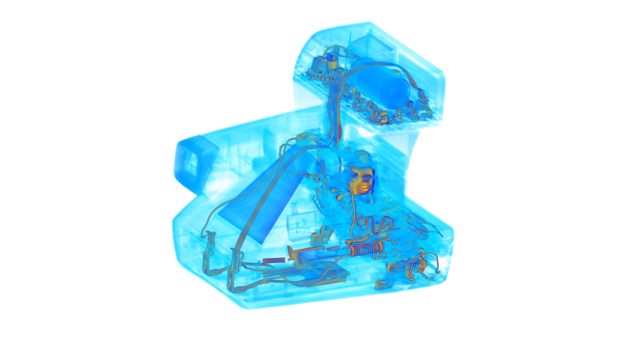 Awesome CT scans created by Scan of the Month show the intricate insides of instant cameras