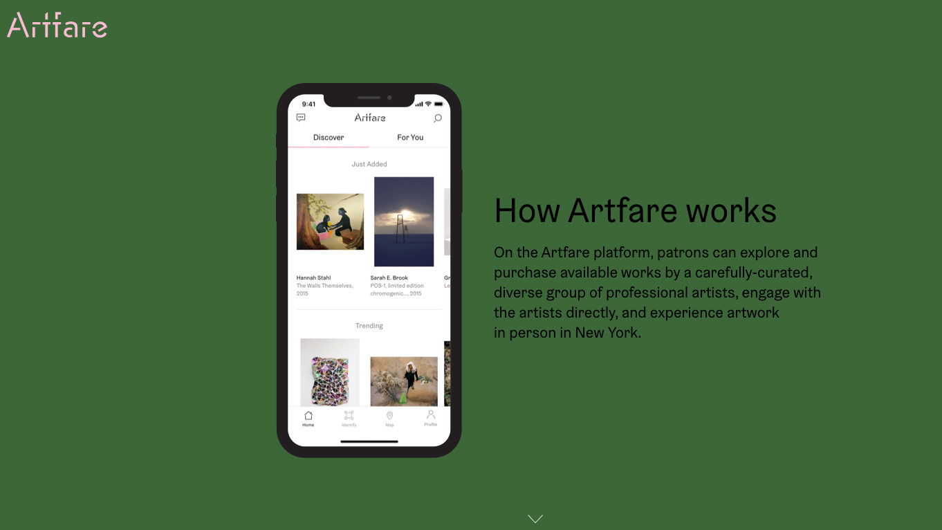 Artfare art apps