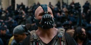 Tom Hardy as Bane in The Dark Knight Rises