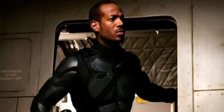 G.I. Joe: The Rise Of Cobra Marlon Wayans suited up, in a plane