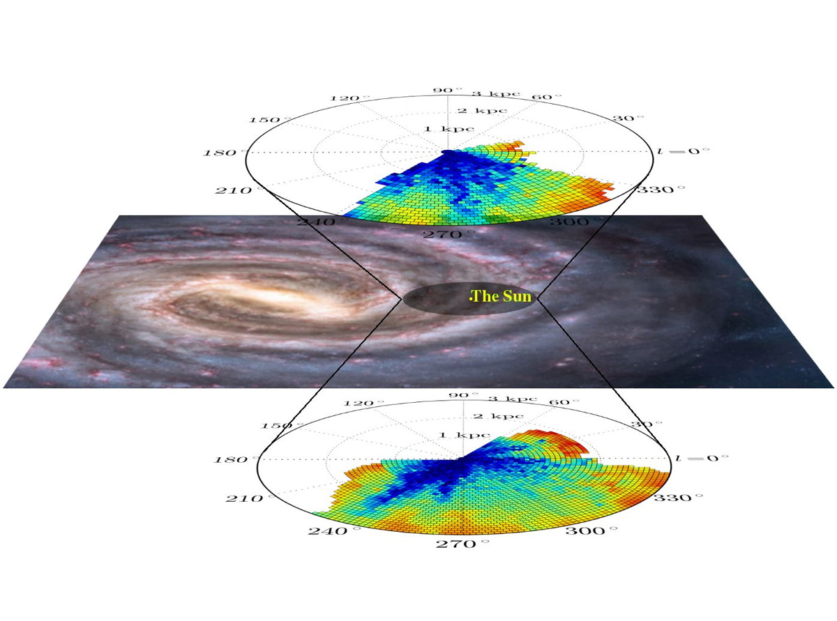 Maps of the Measured DIB Absorption 