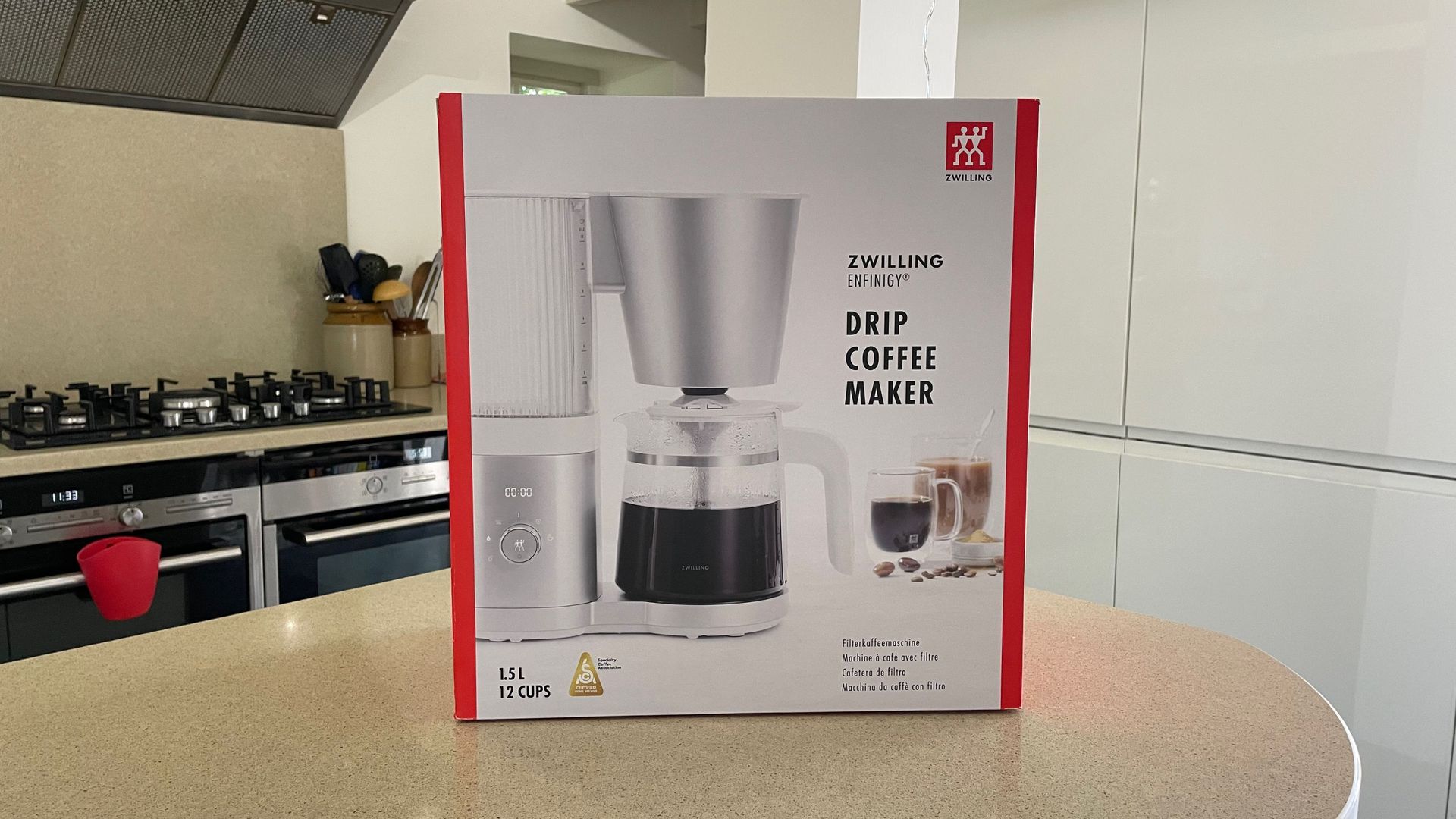 Zwilling Enfinigy Drip Coffee Maker review smart, sleek, and chic